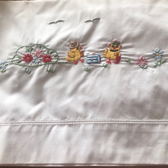 Baby crib flat sheet - Picture 1 of 3